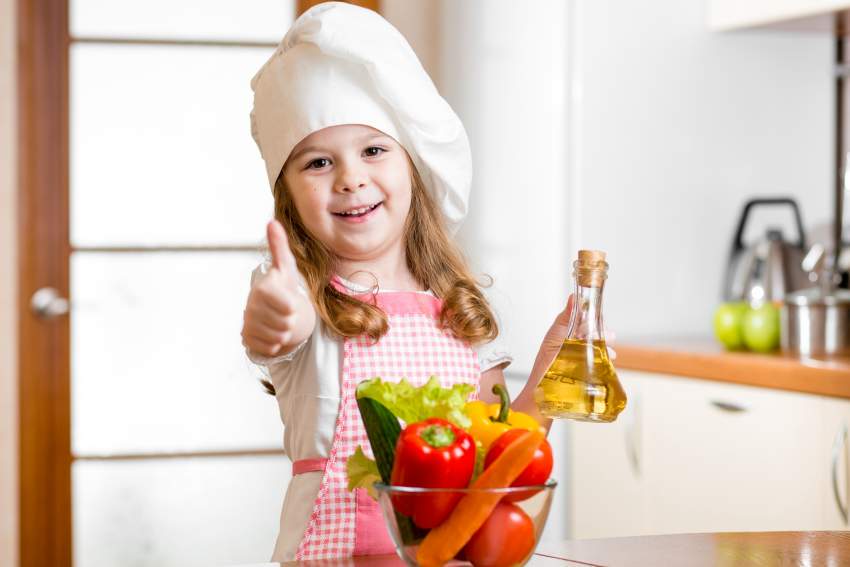olej dieta jedzenie zdrowie dzieci jadłospis dziecięcy