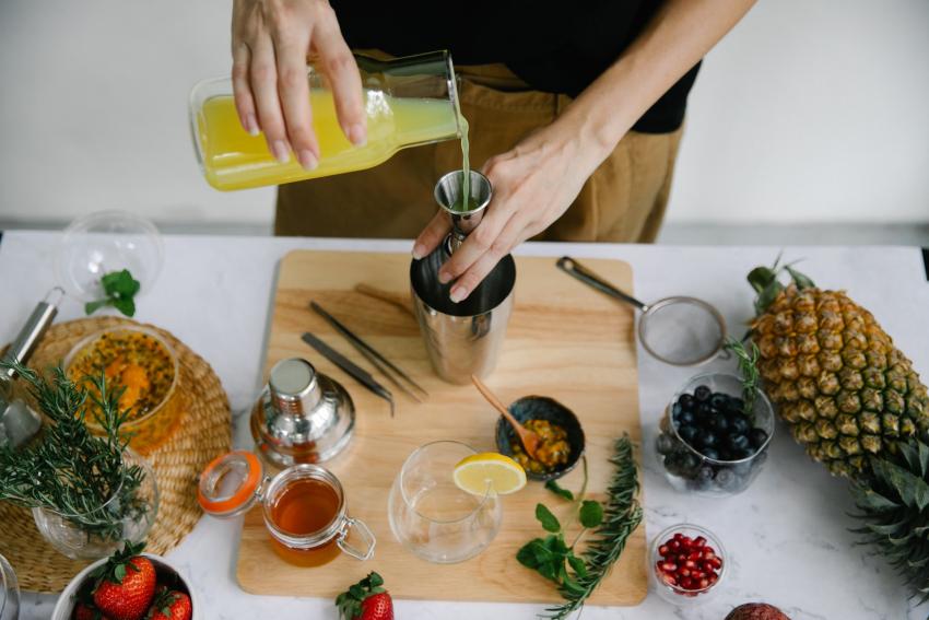 zdrowe drinki koktajle dieta karnawał zdrowe przekąski